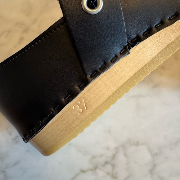 NO.6
Never worn - Maryjane Clog on Flat Bendable Base in Jet - Picture 5 of 10